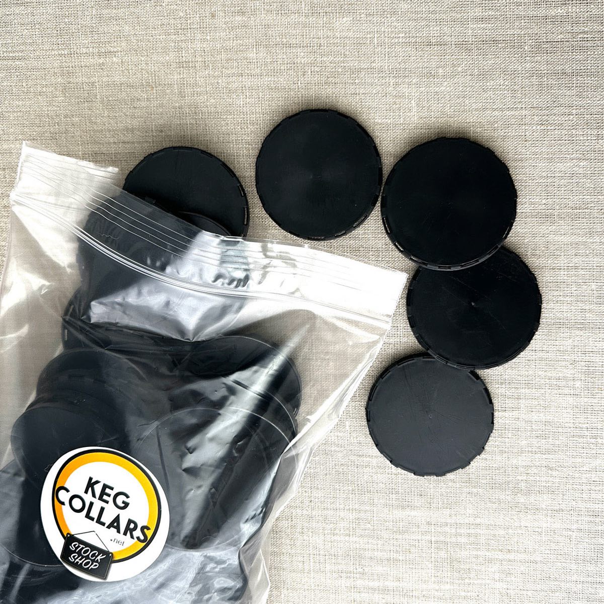 Black Keg Caps