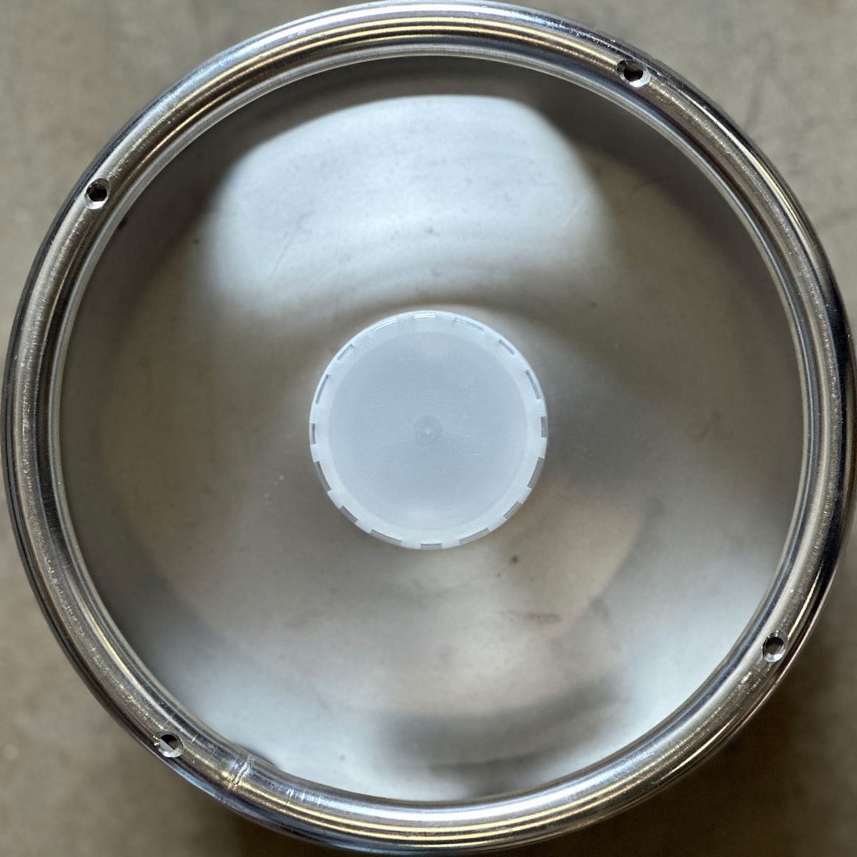 Clear Keg Caps