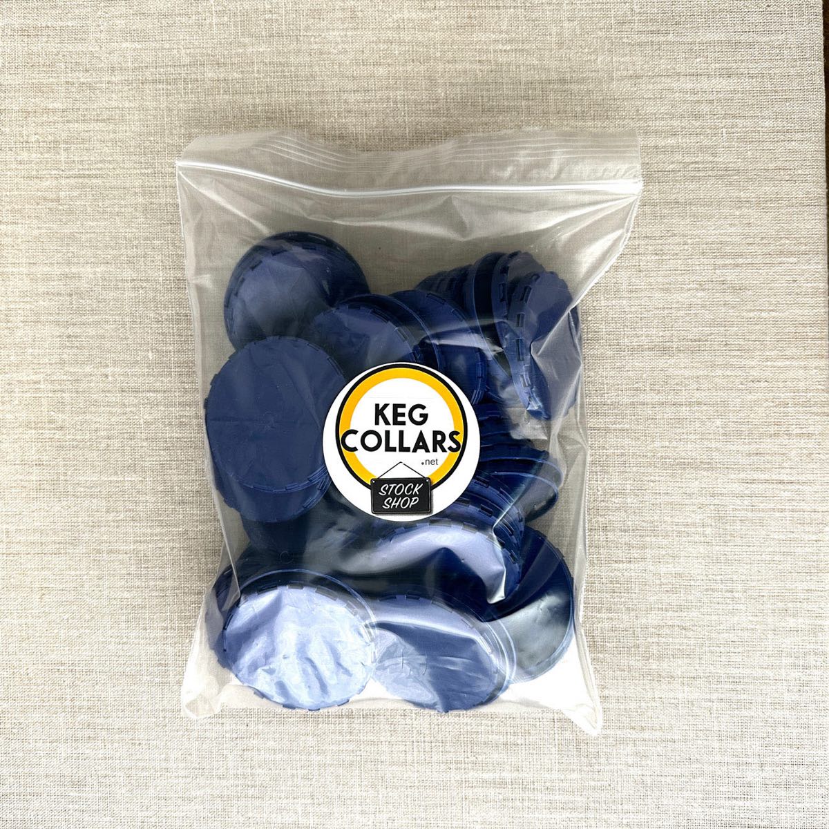 Navy Blue Keg Caps