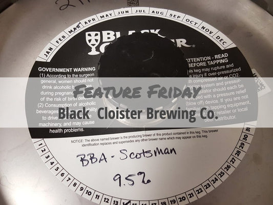 Feature Friday: Black Cloister Brewing Company