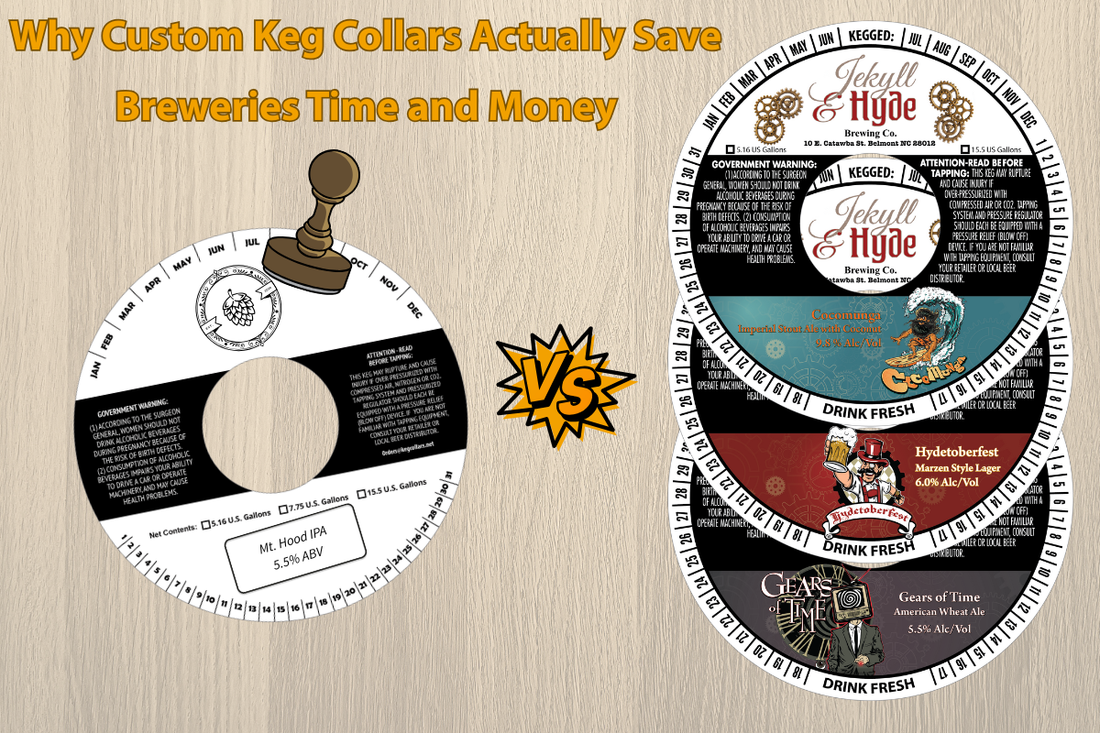 Why Custom Keg Collars Actually Save Breweries Time & Money