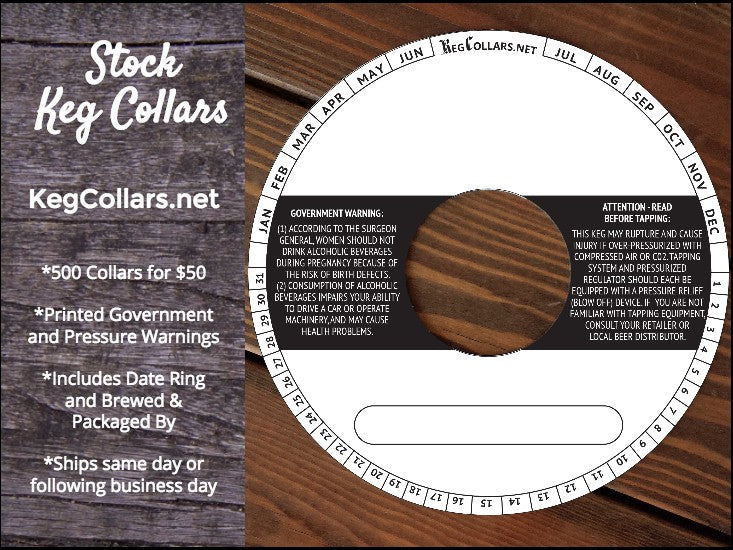 Stock Keg Collars