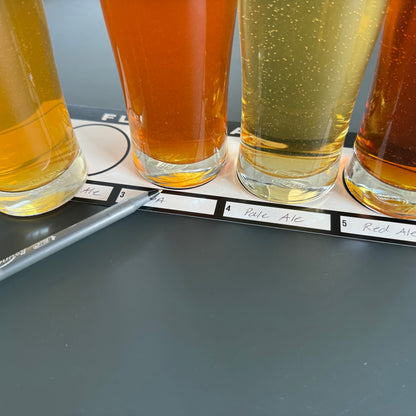 12" x 3.5" Tasting Flight Cards