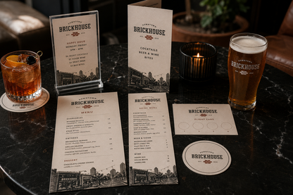 Custom Drink Menus
