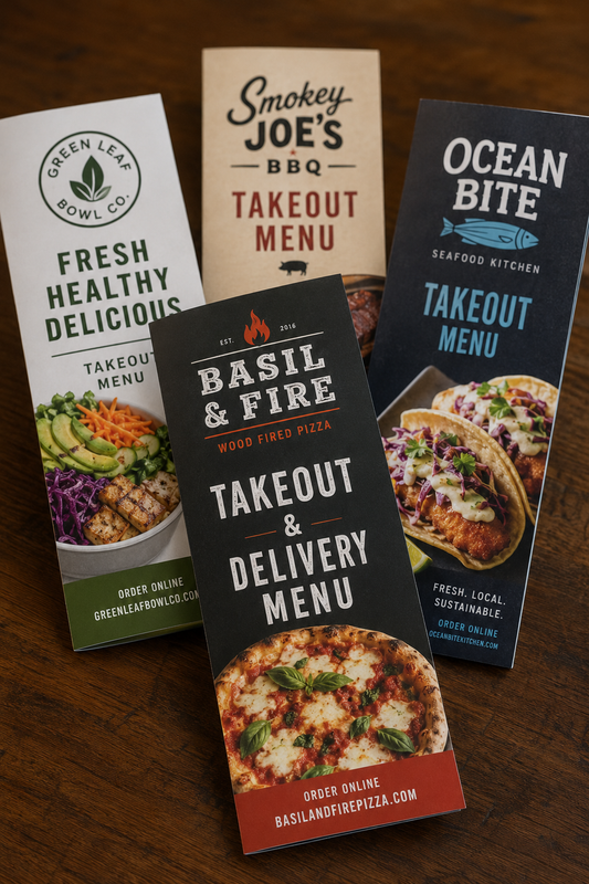 Custom Folded Menus