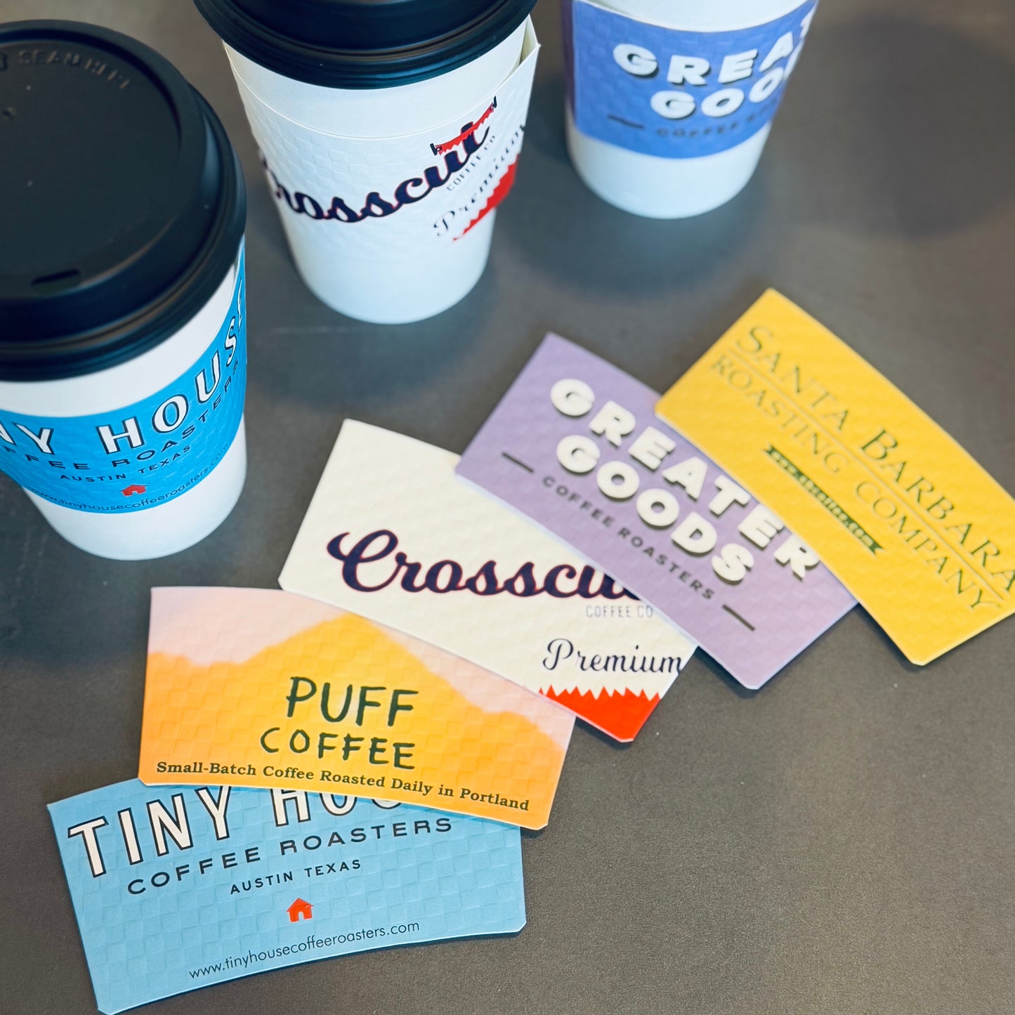 Custom Coffee Sleeves