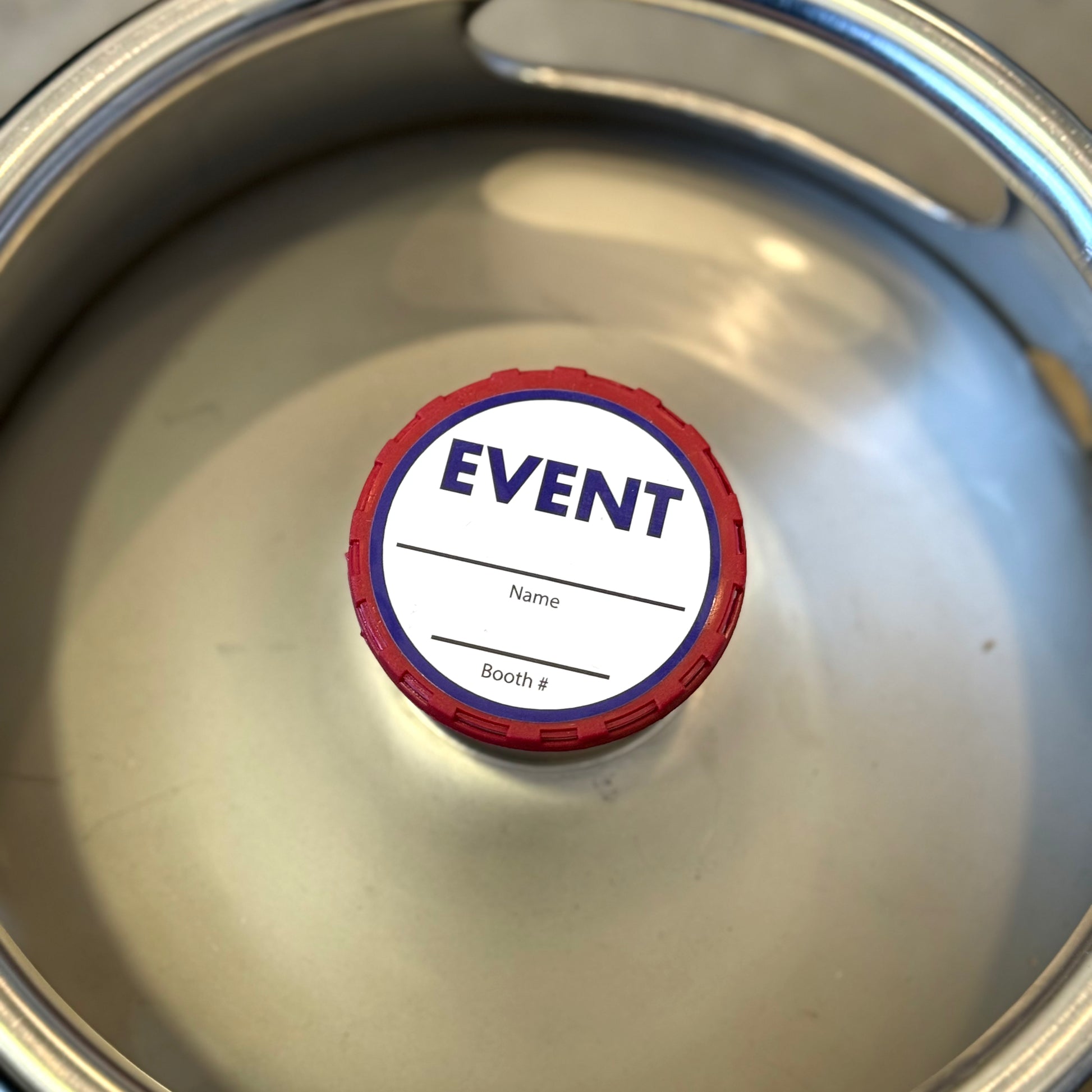 Kerg Stickers 2.25x2.25 Inch Keg Cap Sticker Label – Keg Collars Network