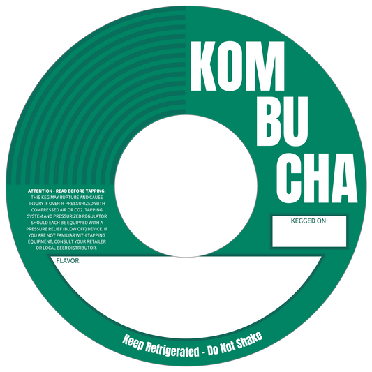 Kombucha Green Eco 5.6875" Keg Collars