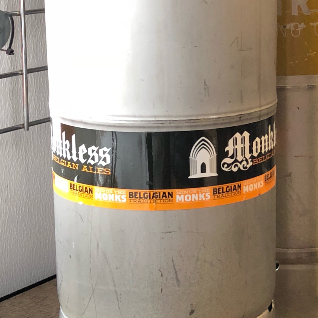 Sixth Barrel Keg Wrap Full Color Custom Design