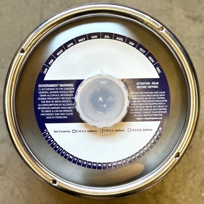 Navy Blue Stripe Keg Collars