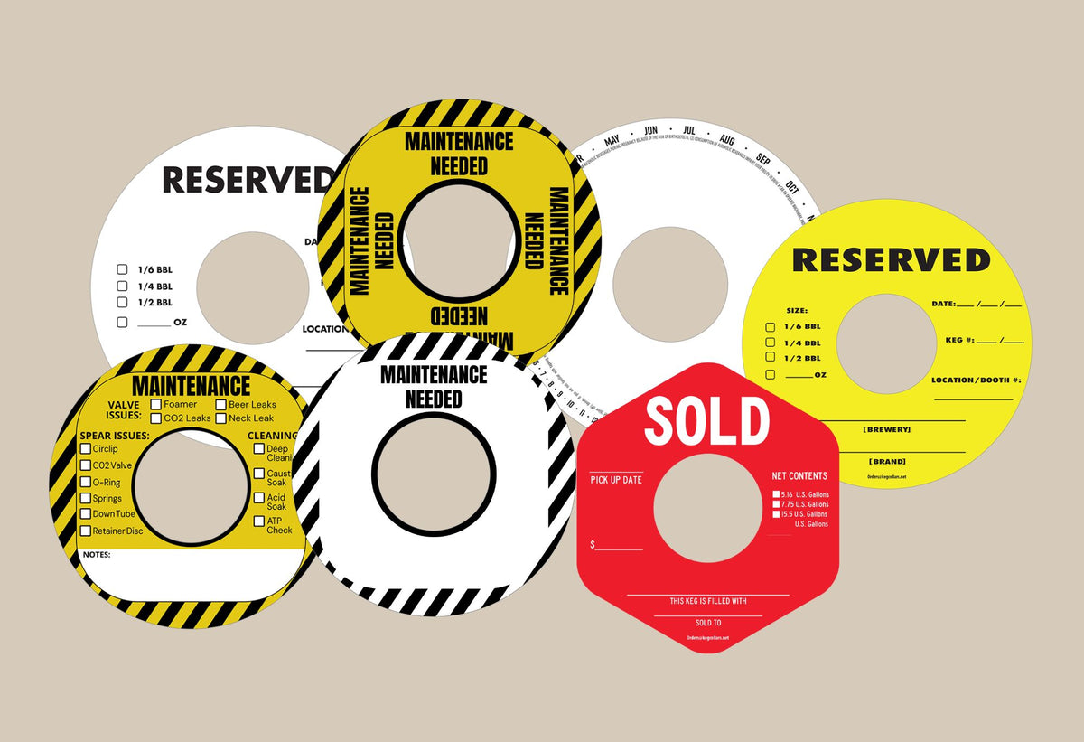 Keg Tags Custom Keg Collars, Keg Wraps, Keg Caps, Growler Tags, and Coasters ...