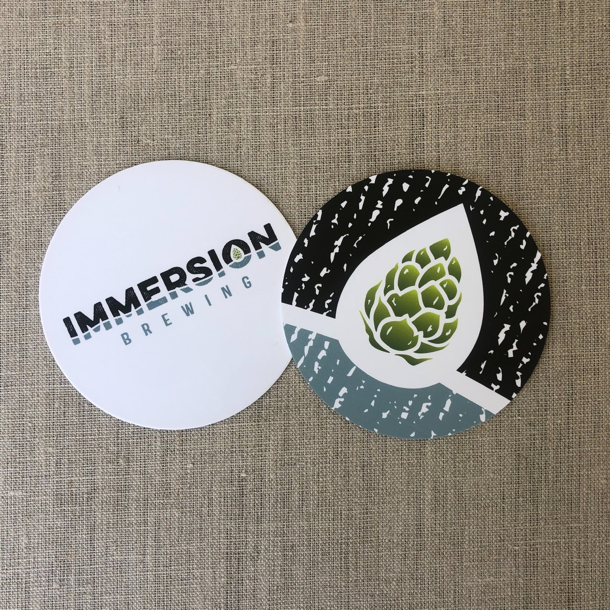 Round Coaster Full Color Custom Design – KegCollars.net