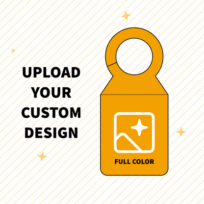 Growler Tag Full Color Custom Design