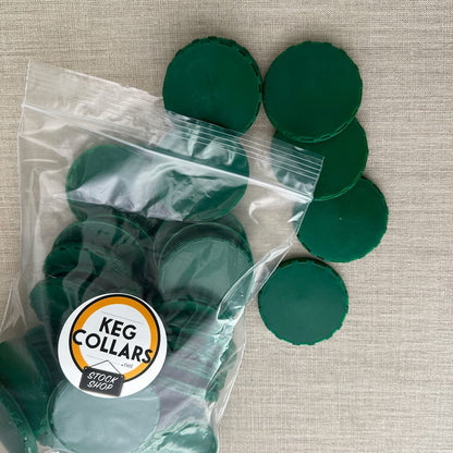 Dark Green Keg Caps