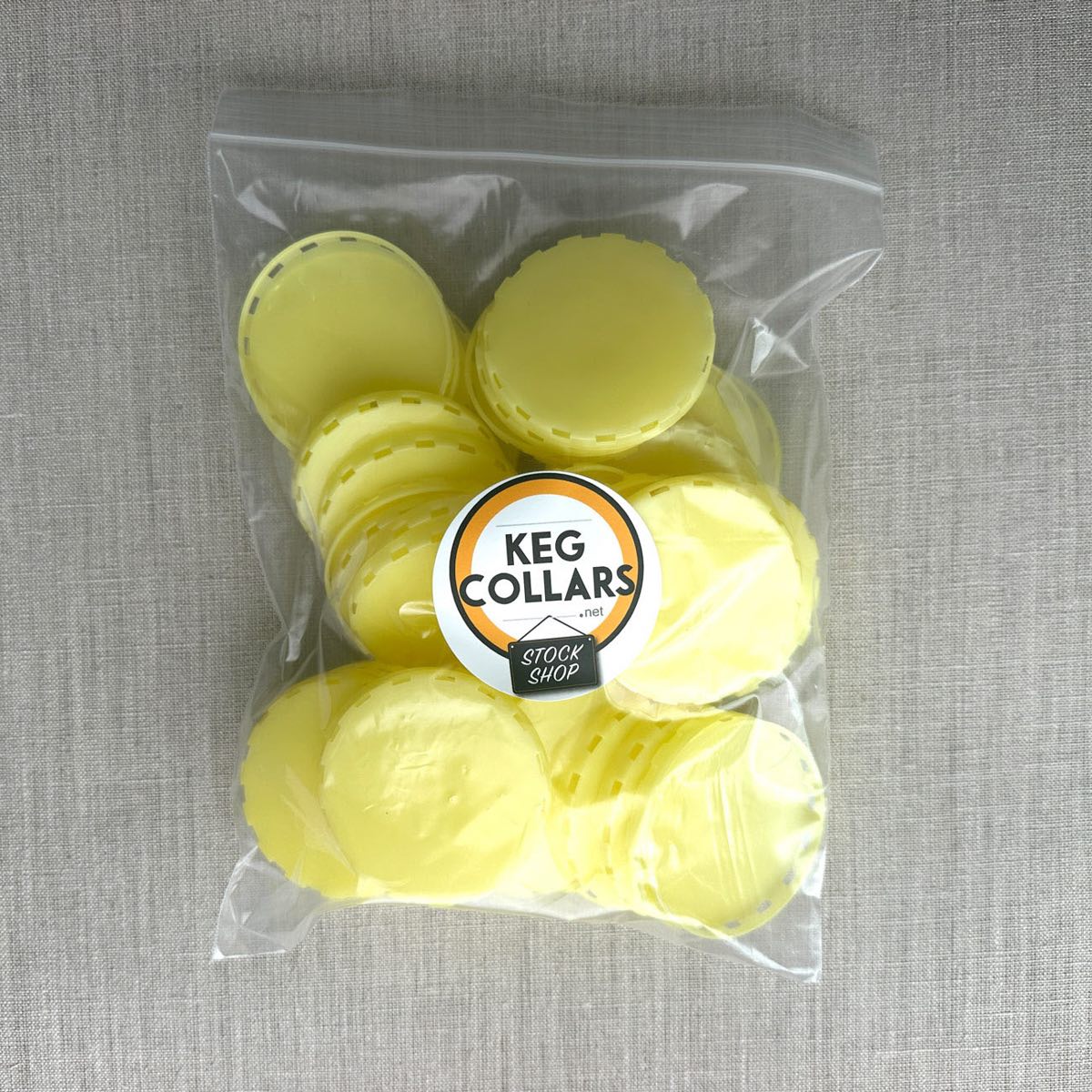 Yellow Keg Caps