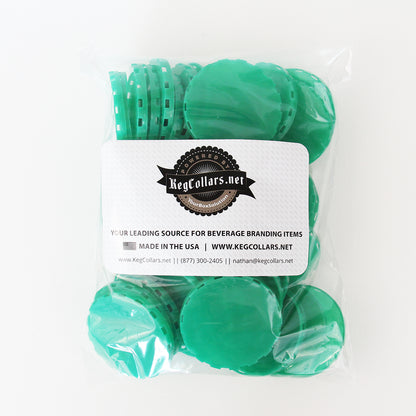 Light Green Keg Caps
