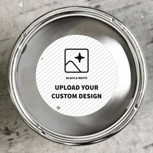 5.6875 Inch Round Keg Collar B&W Custom Design