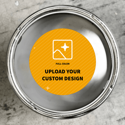 5.6875 Inch Round Keg Collar Full Color Custom Design