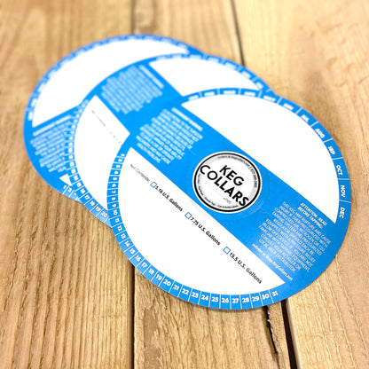Blue Stripe Keg Collars