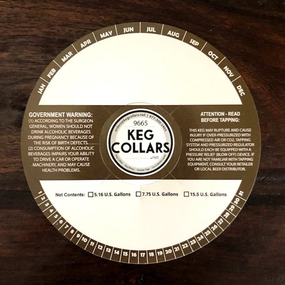 Keg Tags Custom Keg Collars, Keg Wraps, Keg Caps, Growler Tags, and Coasters ...