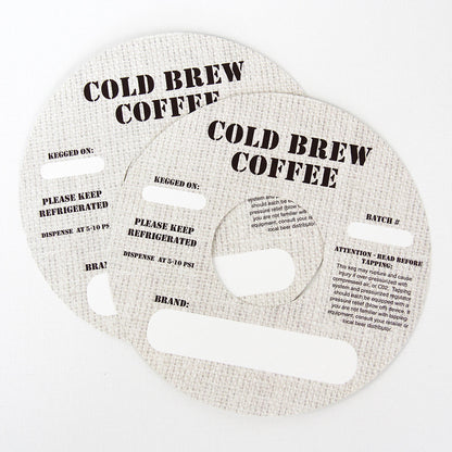 Cold Brew Coffee Bag Keg Collars