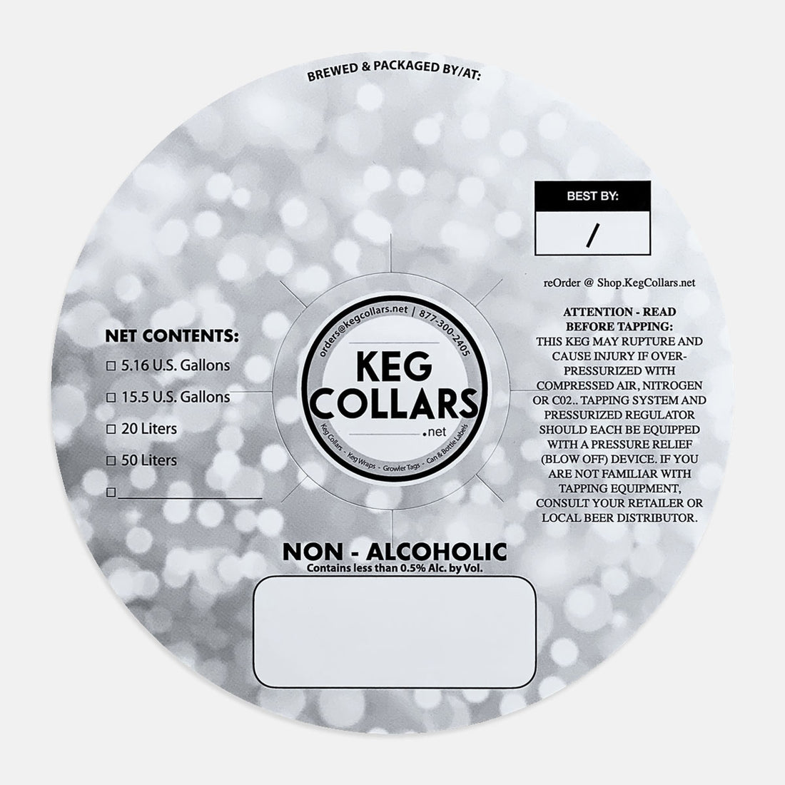NonAlcoholic Keg Collars KegCollars Network